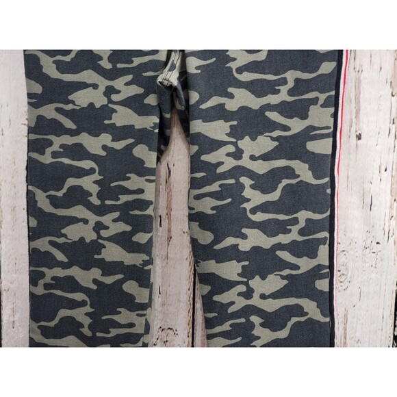 Artilier Nicole Miller 32 Camo Skinny Jeans Side Stripe Denim Stretch Ankle EUC - Picture 3 of 15